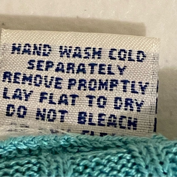 Merona Teal Size L Cardigan Sweater Front Button Long Sleeve Women's - Picture 6 of 6